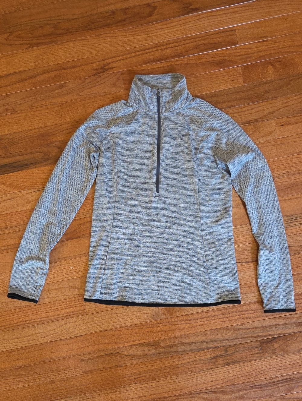 Under Armour Heather Gray Quarter-Zip Performance Pullover